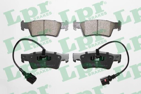Тормозные колодки дисковые, комплект LPR 05P1667