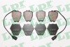 Тормозные колодки дисковые, комплект LPR 05P1767 (фото 1)