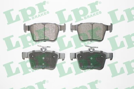Тормозные колодки дисковые, комплект LPR 05P1835