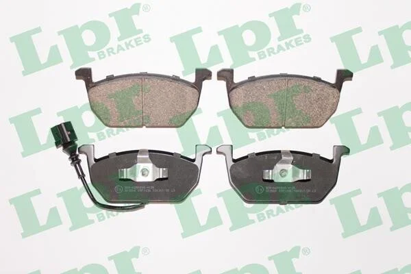 Тормозные колодки дисковые, комплект LPR 05P1836 (фото 1)