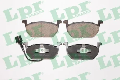 Тормозные колодки дисковые, комплект LPR 05P1836