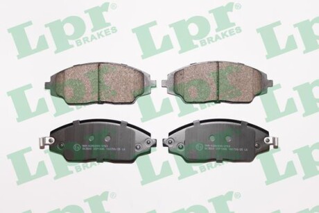 Тормозные колодки дисковые, комплект LPR 05P1846