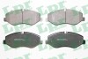 Тормозные колодки дисковые, комплект LPR 05P1904 (фото 1)