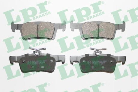 Тормозные колодки дисковые, комплект LPR 05P1929