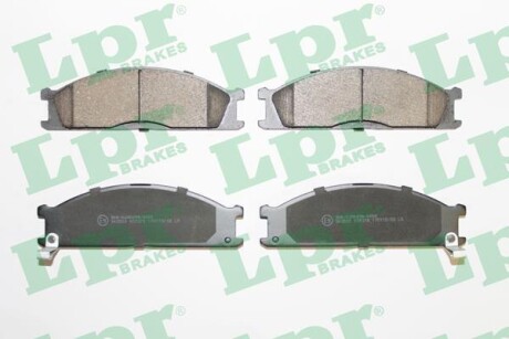 Тормозные колодки дисковые, комплект LPR 05P378