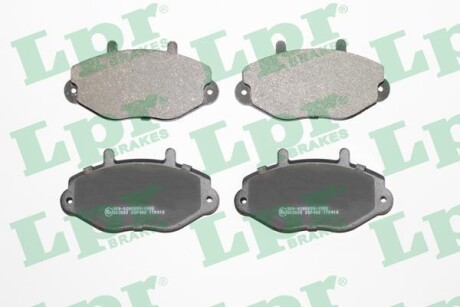 Тормозные колодки дисковые, комплект LPR 05P482