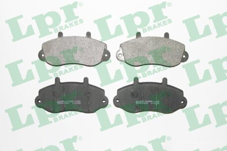 Тормозные колодки дисковые, комплект LPR 05P663