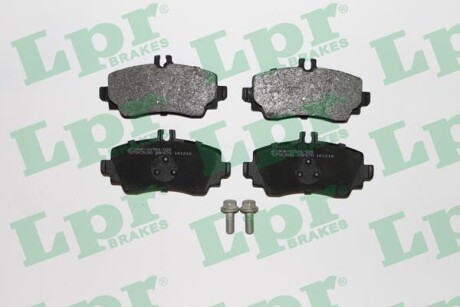 Тормозные колодки дисковые, комплект LPR 05P670