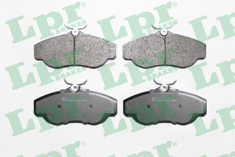 Тормозные колодки дисковые, комплект LPR 05P728