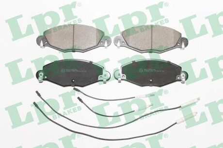 Тормозные колодки дисковые, комплект LPR 05P799