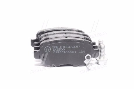 Тормозные колодки дисковые, комплект LPR 05P811