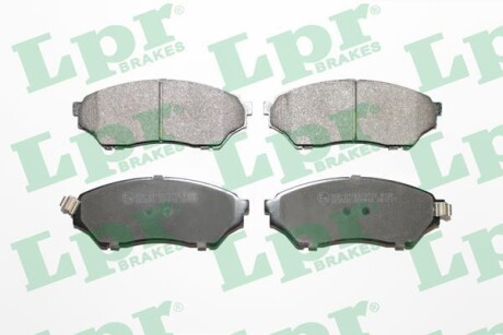 Тормозные колодки дисковые, комплект LPR 05P819