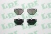 Тормозные колодки дисковые, комплект LPR 05P836 (фото 1)