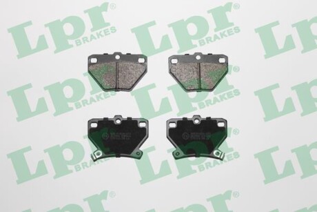 Тормозные колодки дисковые, комплект LPR 05P836