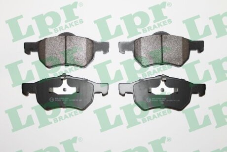 Тормозные колодки дисковые, комплект LPR 05P841