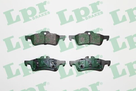 Тормозные колодки дисковые, комплект LPR 05P861