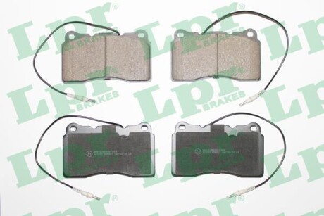 Тормозные колодки дисковые, комплект LPR 05P863