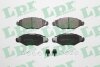 Тормозные колодки дисковые, комплект LPR 05P903 (фото 1)