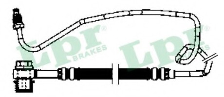 Тормозной шланг LPR 6T48260