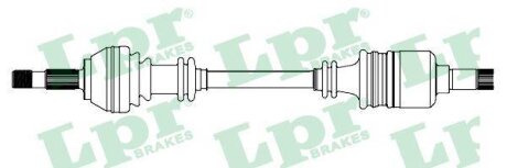 Вал приводной LPR DS20139