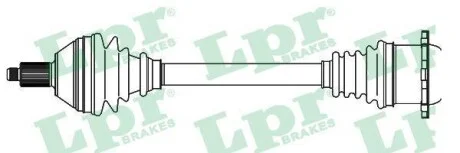 Вал приводной LPR DS52631