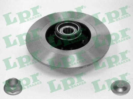 Диск тормозной LPR R1031PCA