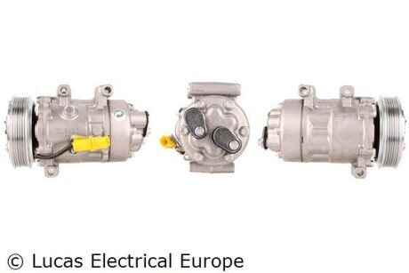 Компрессор кондиционера LUCAS ELECTRICAL ACP414