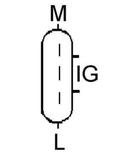 Генератор LUCAS ELECTRICAL LRA03341