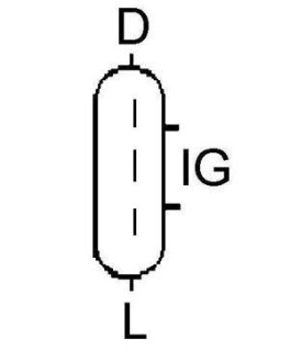 Генератор LUCAS ELECTRICAL LRA03394