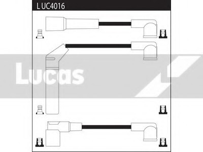 Провода высоковольтные, комплект LUCAS ELECTRICAL LUC4016