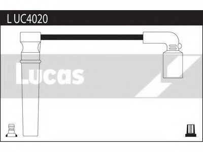 Провода высоковольтные, комплект LUCAS ELECTRICAL LUC4020