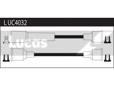 Провода высоковольтные, комплект LUCAS ELECTRICAL LUC4032