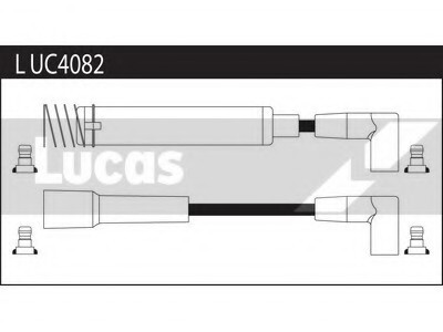 Провода высоковольтные, комплект LUCAS ELECTRICAL LUC4082