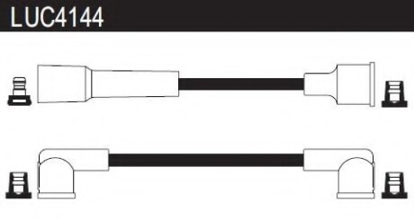 Провода высоковольтные, комплект LUCAS ELECTRICAL LUC4144