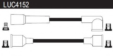 Провода высоковольтные, комплект LUCAS ELECTRICAL LUC4152