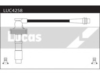 Провода высоковольтные, комплект LUCAS ELECTRICAL LUC4258