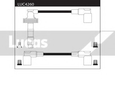 Провода высоковольтные, комплект LUCAS ELECTRICAL LUC4260