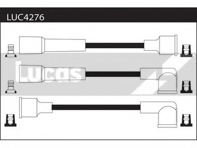 Провода высоковольтные, комплект LUCAS ELECTRICAL LUC4276