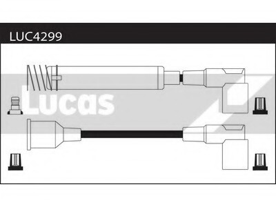 Провода высоковольтные, комплект LUCAS ELECTRICAL LUC4299