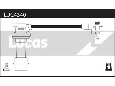 Провода высоковольтные, комплект LUCAS ELECTRICAL LUC4340