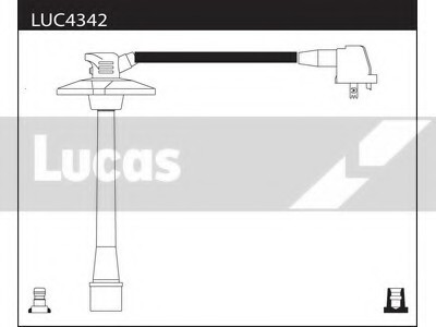 Провода высоковольтные, комплект LUCAS ELECTRICAL LUC4342
