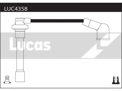 Провода высоковольтные, комплект LUCAS ELECTRICAL LUC4358