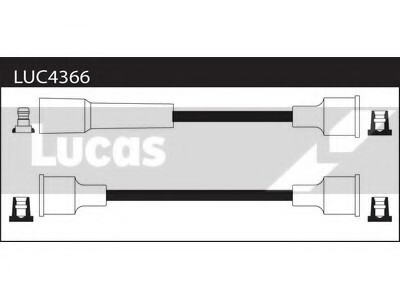 Провода высоковольтные, комплект LUCAS ELECTRICAL LUC4366