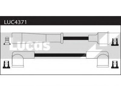 Провода высоковольтные, комплект LUCAS ELECTRICAL LUC4371