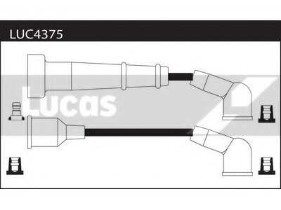 Провода высоковольтные, комплект LUCAS ELECTRICAL LUC4375