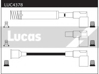 Провода высоковольтные, комплект LUCAS ELECTRICAL LUC4378