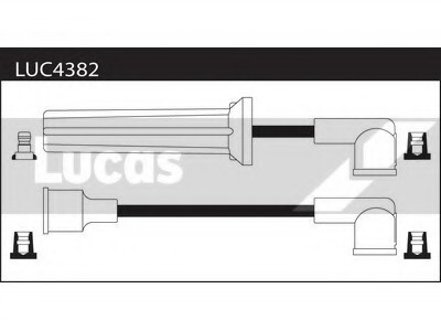 Провода высоковольтные, комплект LUCAS ELECTRICAL LUC4382