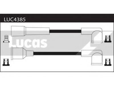 Провода высоковольтные, комплект LUCAS ELECTRICAL LUC4385