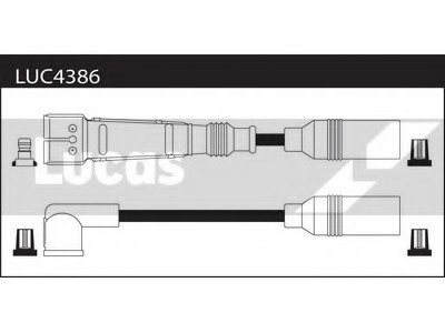 Провода высоковольтные, комплект LUCAS ELECTRICAL LUC4386