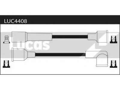 Провода высоковольтные, комплект LUCAS ELECTRICAL LUC4408